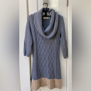 {Anthropology} Sparrow Cowl neck Sweater Tunic